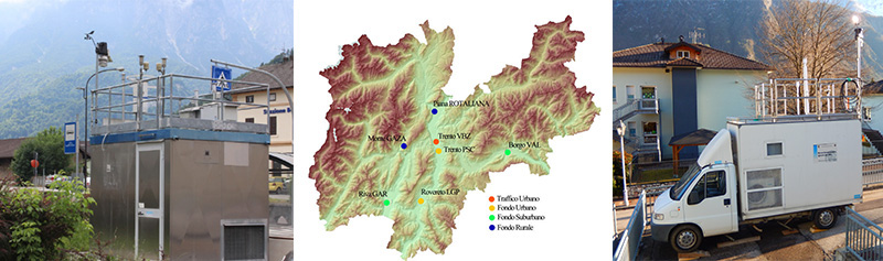 Stato di qualità dell'aria / Qualità dell'aria in Trentino / Il Piano /  Home Page 